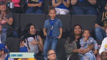 Stephen Curry's Daughter Riley Steals The Show With Dance Moves! Lakers vs Warriors