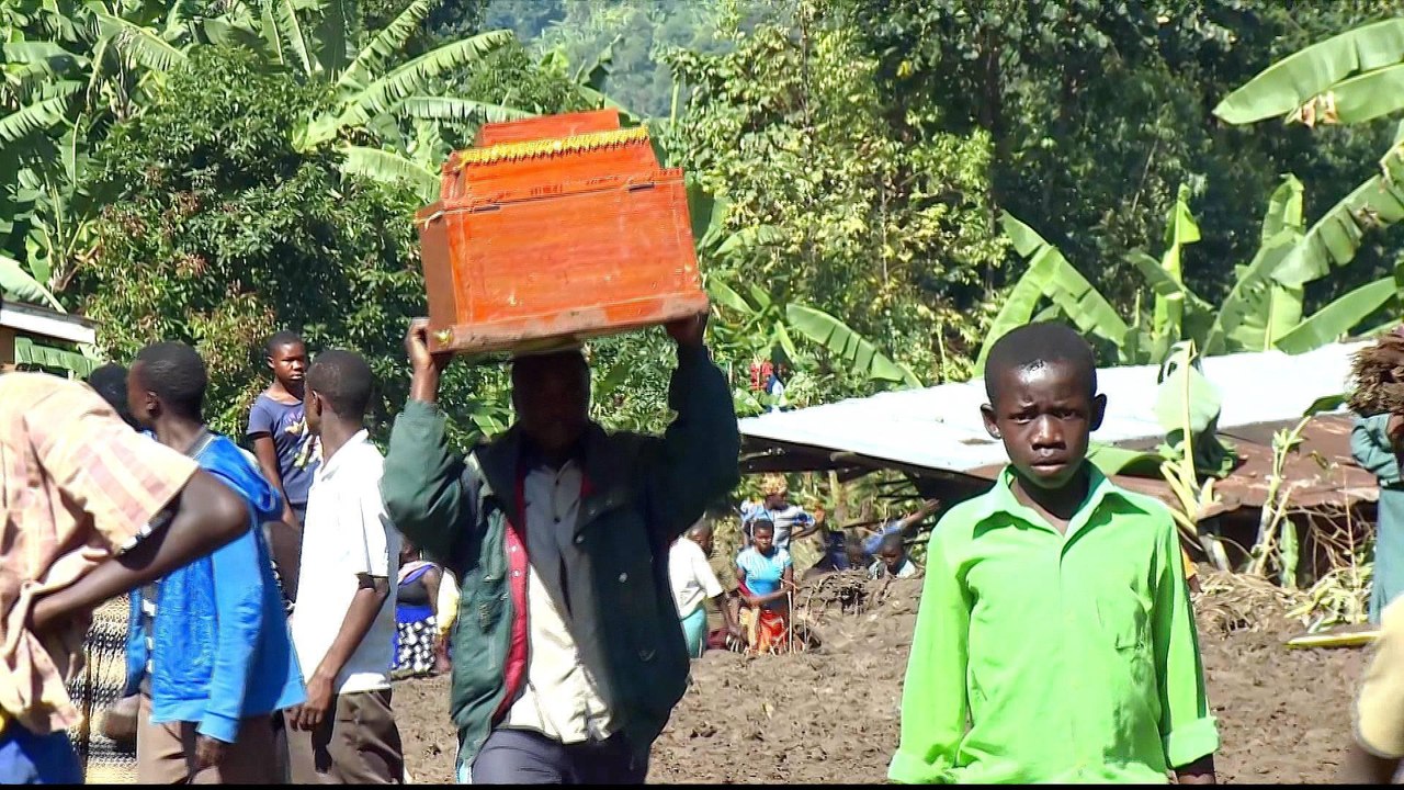Uganda buries its dead after landslide disaster