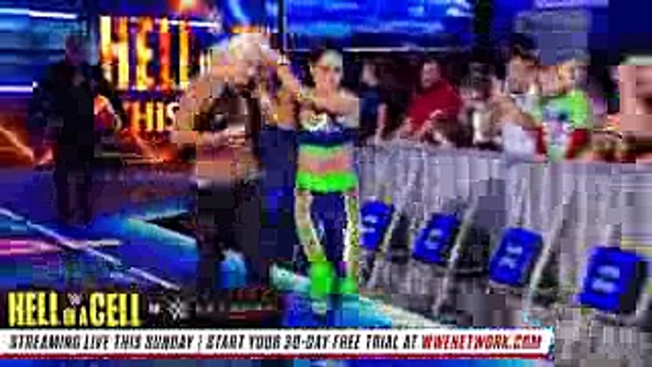 Brie Bella vs. Maryse SmackDown LIVE, Sept. 11, 2018