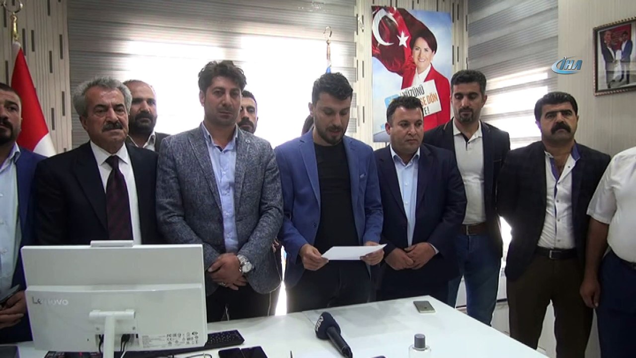 İYİ Parti’de deprem: Partinin Şırnak il yönetimi, ilçe başkanları ve 860 üyesi istifa etti