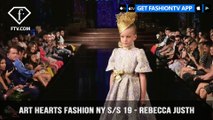 Art Hearts Fashion New York S/S 2019 - Rebecca JUSTH | FashionTV | FTV