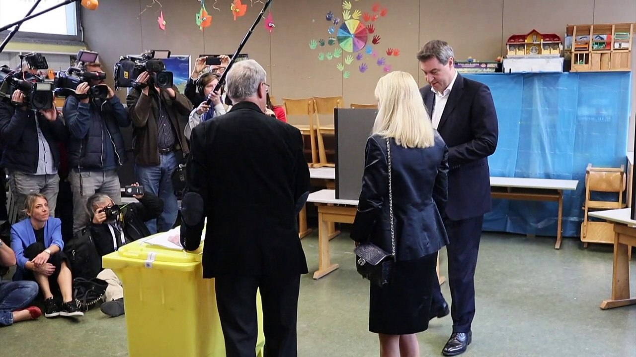 Bei der Bayern-Wahl zeichnet sich hohe Wahlbeteiligung ab