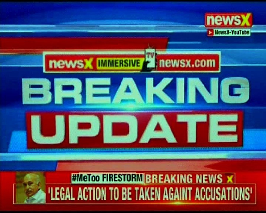 #MeToo: MoS MJ Akbar issues statement on allegations against him; will take legal action