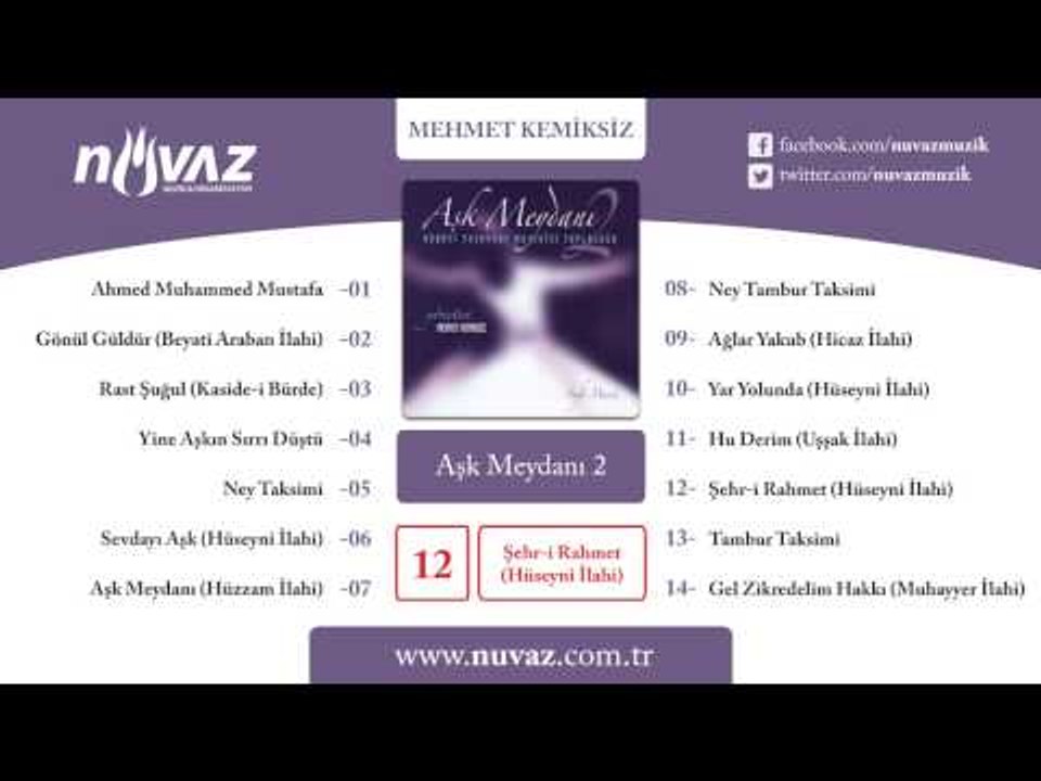 Mehmet Kemiksiz - Şehr-i Rahmet