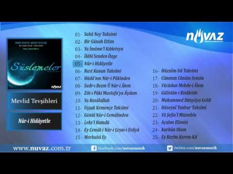 Hüdâyî Tasavvûf Mûsikîsi Topluluğu / Mehmet Kemiksiz - Nûr-i Hidâyetle