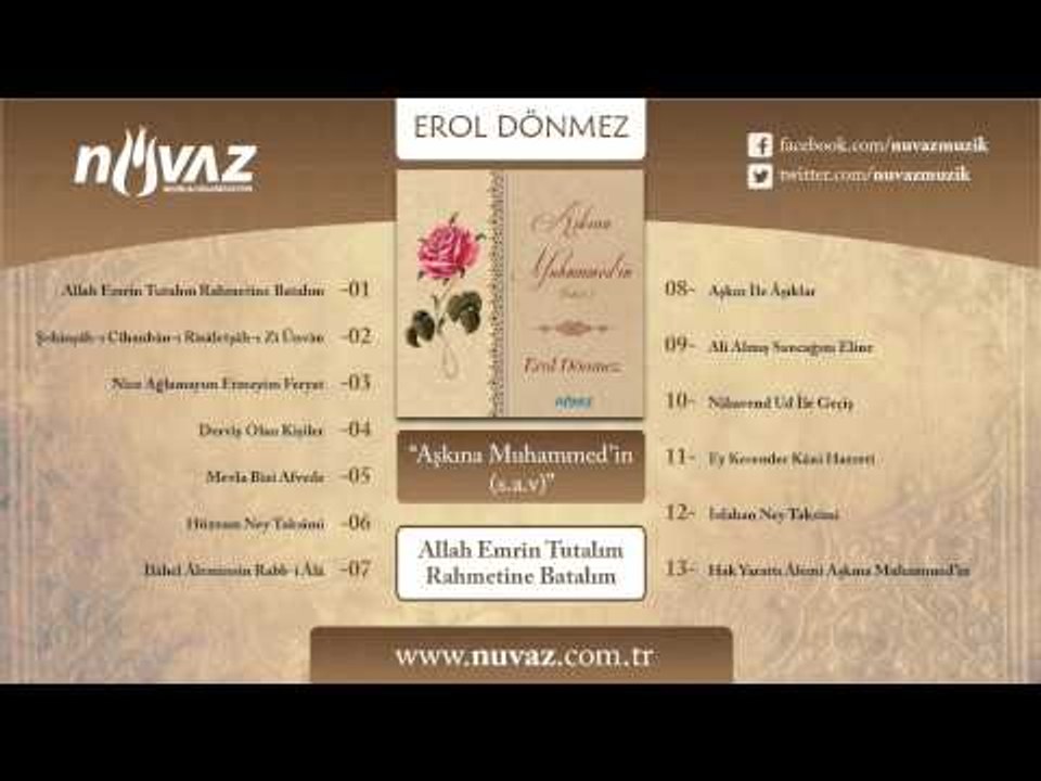 Erol Dönmez - Allah Emrin Tutalım Rahmetine Batalım