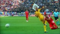 Gabriel Tamas controversial red card for high foot vs Serbia!