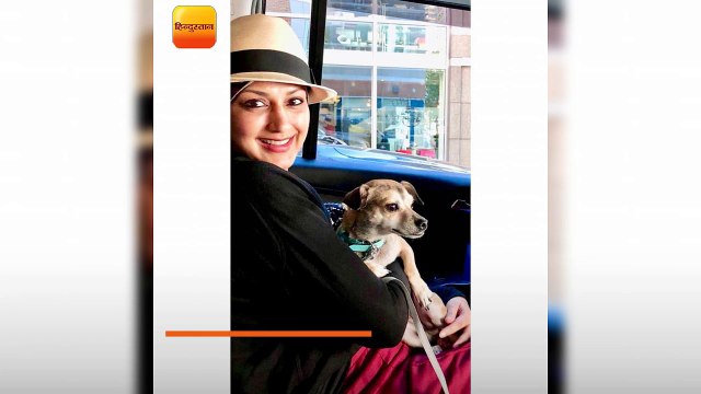 न्यू यॉर्क में कैंसर का इलाज करा रहीं ऐक्ट्रेस सोनाली बेंद्रे की एक और फोटो सामने आई है