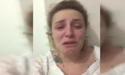 Kaybolan köpeğini ağlayarak çektiği videoyla arıyor