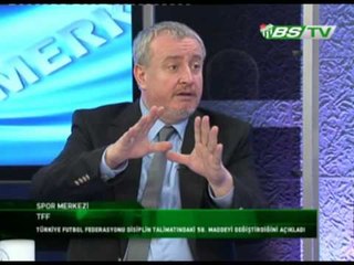 Suat Paçacı TFF kararlarını Spor Merkezinde yorumladı. (30.04.2012)