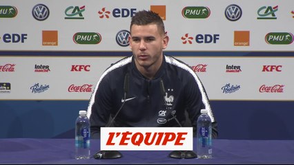 Hernandez «On ne s'est pas vraiment fait secouer» - Foot - Ligue des nations - Bleus