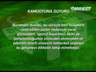 Kamuoyuna Duyuru (30.04.2012)