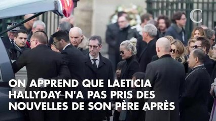 Laeticia Hallyday n'a pas appelé son père après son récent infarctus