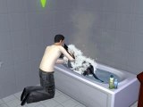 Vidéo du jeu les sims 2 animaux & cie ! Je lave mon chien !