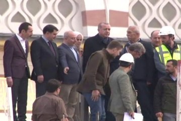 Erdoğan Çamlıca Camii'nde