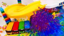 03.Tayo Bus Learn Colors with Rainbow Orbeez Colorful Balloon DIY How to make Surprise Toys for Kids
