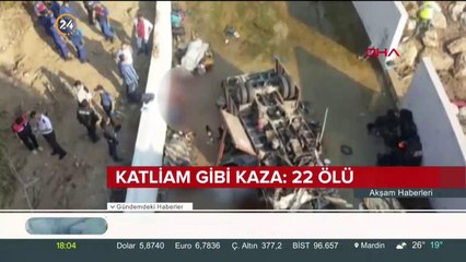 İzmir'de katliam gibi kaza