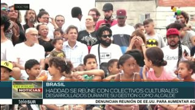 Brasil: Haddad afirma que la cultura será prioridad de su gobierno