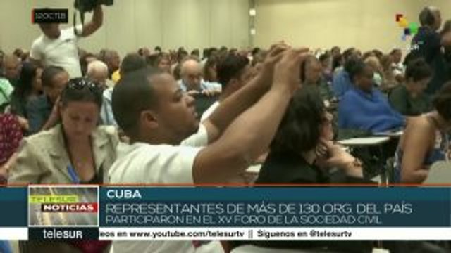 Cuba: organizaciones ratifican el repudio al bloqueo impuesto por EEUU