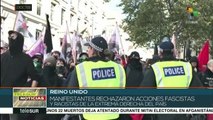 Reino Unido: manifestaciones en repudio al fascismo y violencia