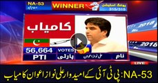 Unofficial Results: PTI's Ali Nawaz Awan wins from NA-53