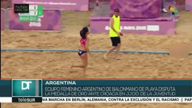 Argentina disputa medallas en JJ.OO de la Juventud