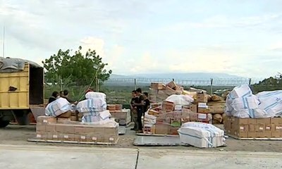 600 Ton Bantuan Asing untuk Gempa Sulawesi Tengah