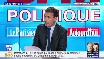 SDF à la mairie de Paris: "C'est une rustine sur un pneu crevé", Adrien Quatennens