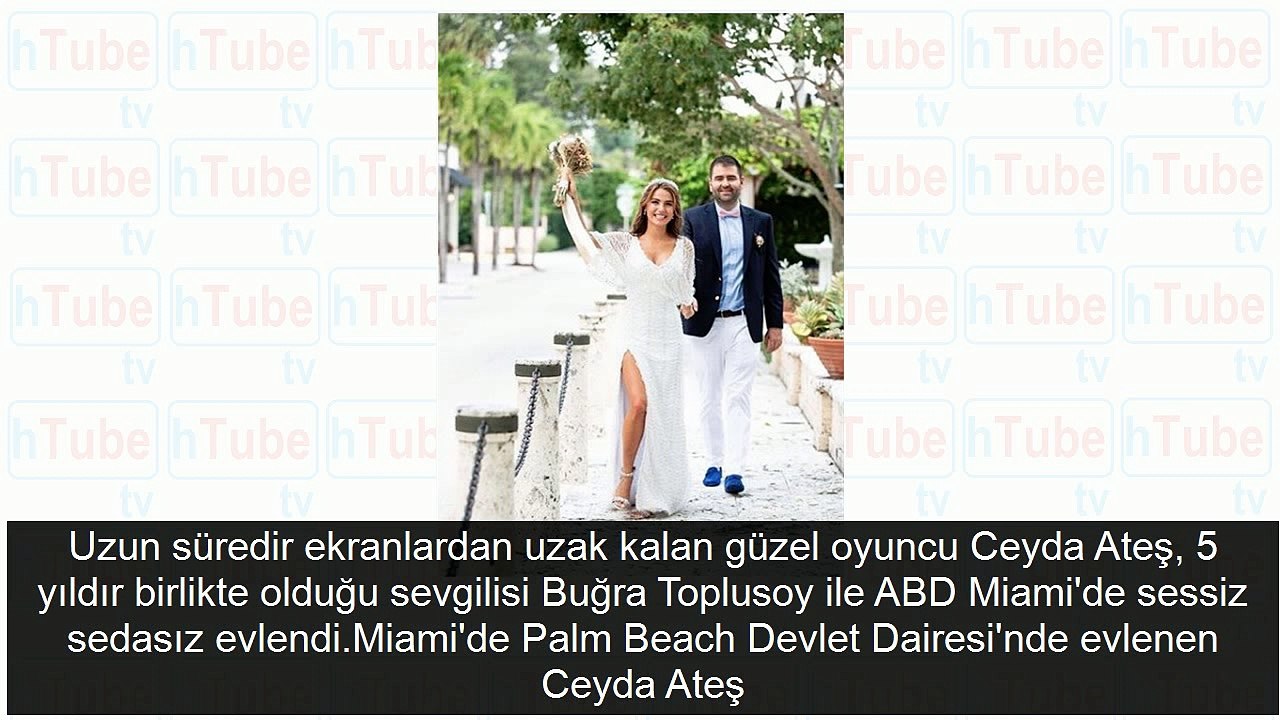 Güzel oyuncu Ceyda Ateş sessiz sedasız evlendi!