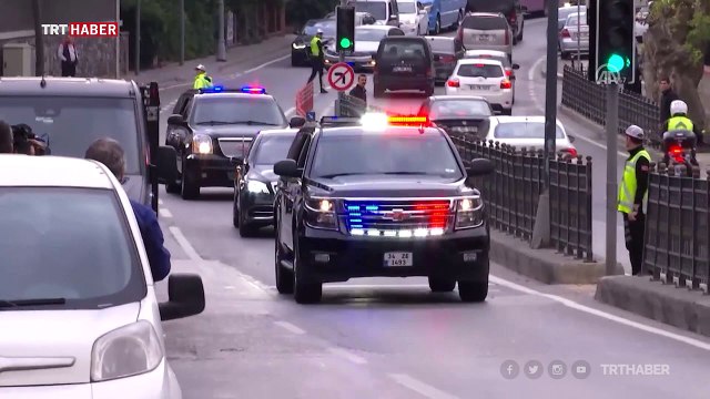 Cumhurbaşkanı Erdoğan Çamlıca Camii'nde incelemelerde bulundu