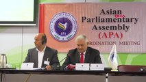 TBMM Başkanı Binali Yıldırım Asya Parlamenter Asamblesi Koordinasyon Toplantısı'nın Açılış...