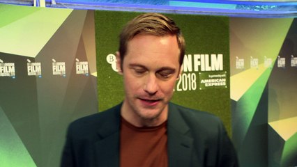 Alexander Skarsgård's awesome Swedish Bond impression!