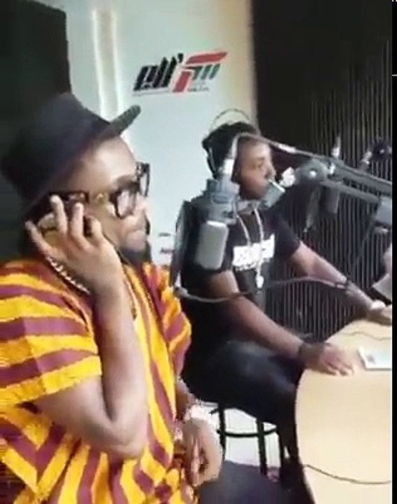 Elamé et salatiel sur Ell fm dans l’émission de Boris bangteké