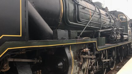 pacific 231 arrive en gare