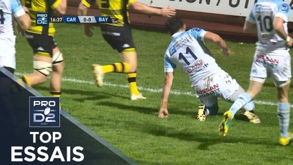 TOP Essais de la J08– PRO D2 – Saison 2018-2019