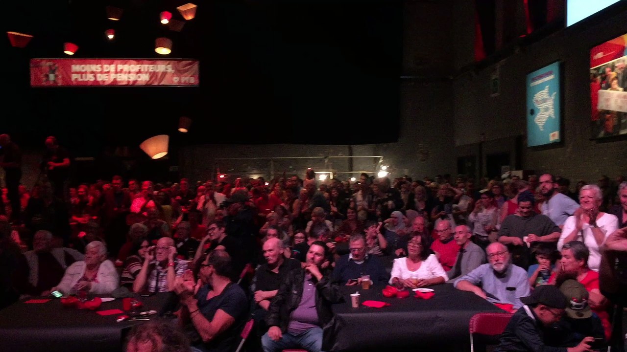 PTB Raoul Hedebouw Elections communales 2018 - Liège