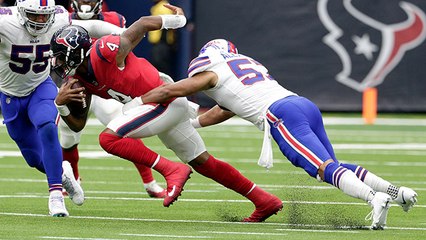 Watson hesitates, Alexander tackles him for a 6-yard loss