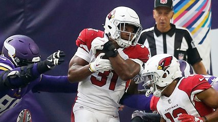 David Johnson powers through defense for TD
