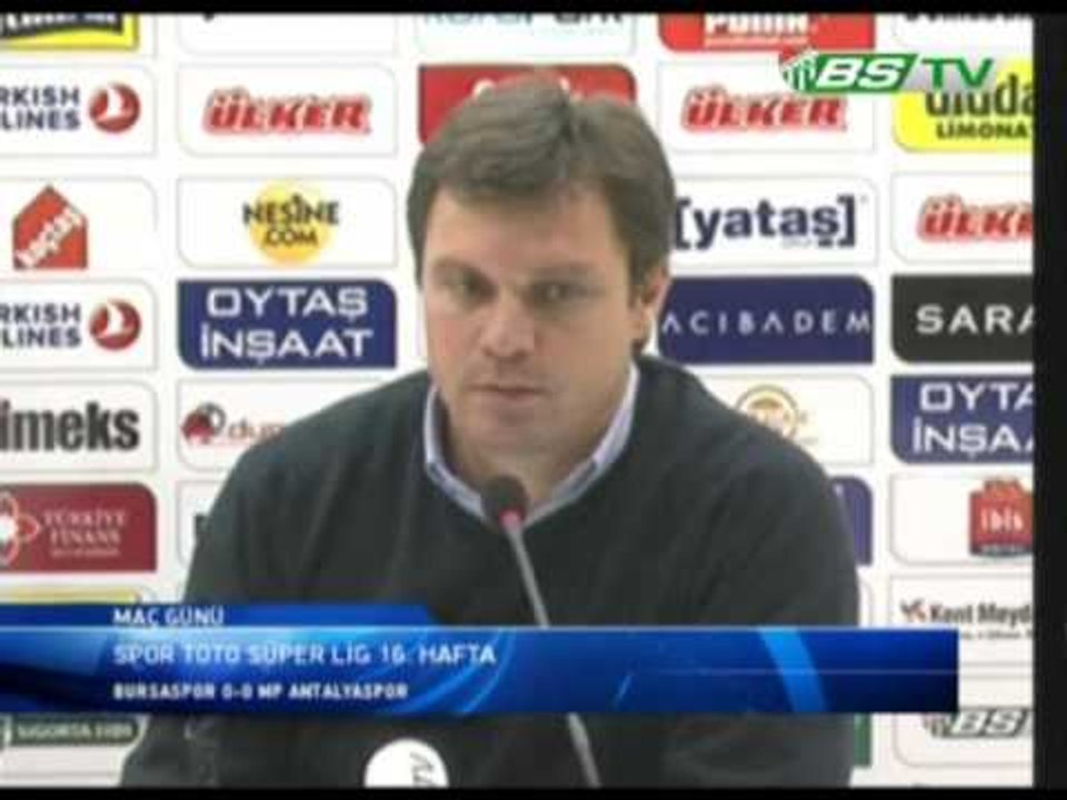 Bursaspor 0 - 0 Antalyaspor (17.12.2011)