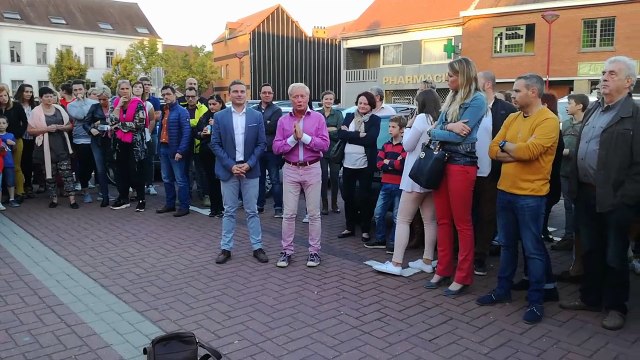 La première déclaration de Daniel Senesael après avoir pris connaissance des résultats des élections communales 2018