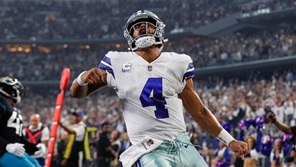 Prescott sneaks past Jags defense for rushing touchdown