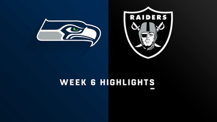 Seahawks vs. Raiders highlights | Week 6