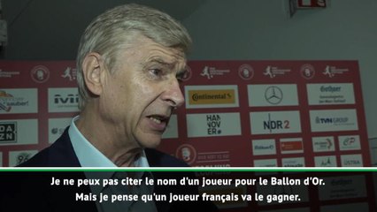 Ballon d'Or - Wenger : "C'est un joueur français qui va le gagner"