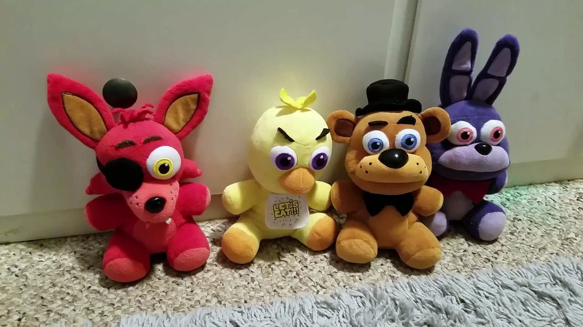 five nights at freddy plush videos