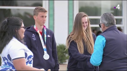 JOJ / Voile : Le belle médaille d'argent du duo Petard/Coutard en Nacra 15 !