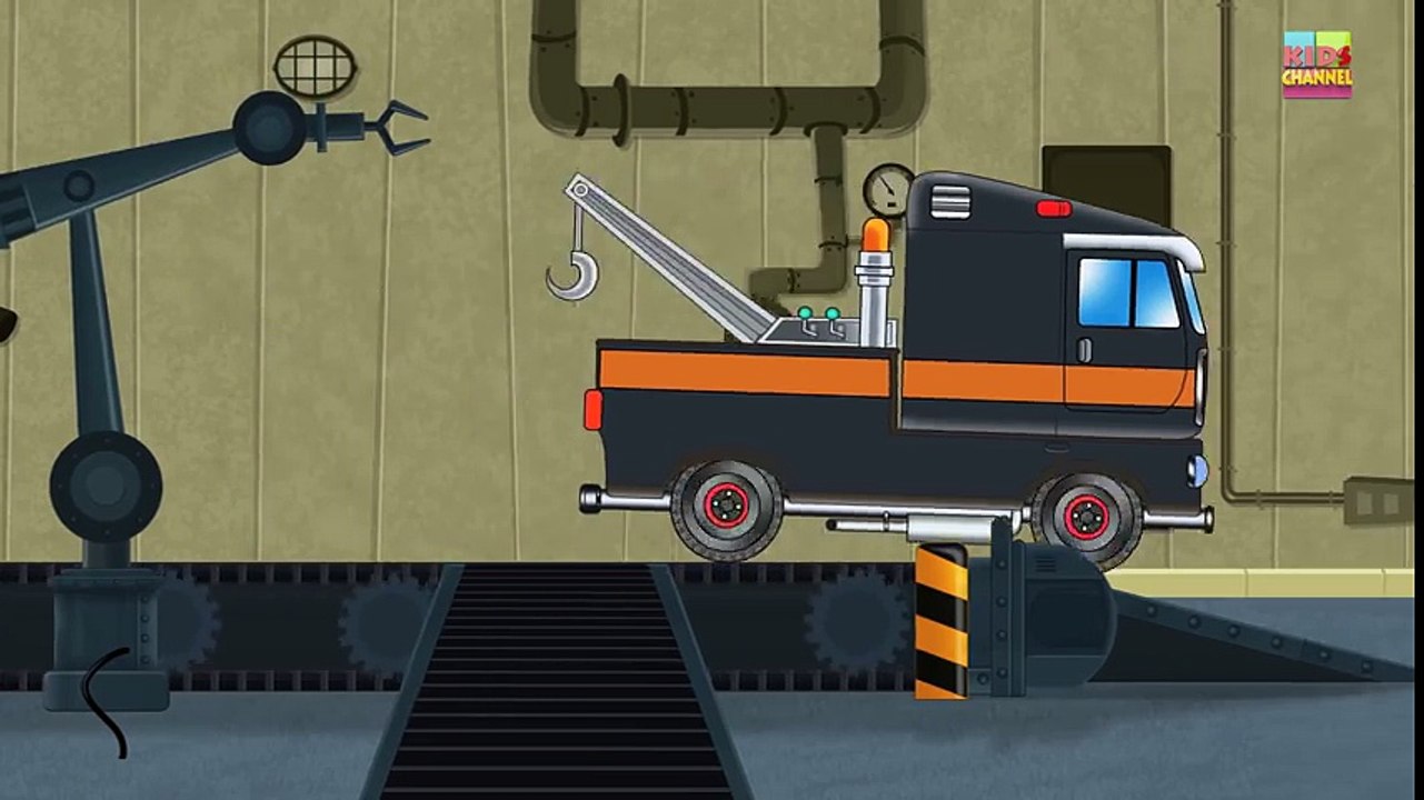 Tv cartoons movies 2019 Train Toy Factory   Cartoon Videos for Toddlers   Learn Vehicles part 1 2 part 2/2