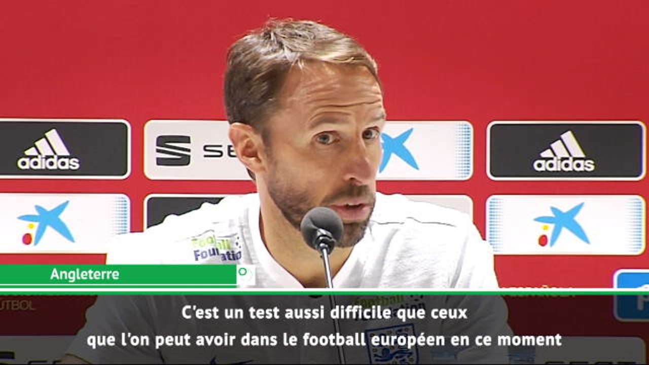 Ligue des Nations - Southgate : "L'Espagne, un des plus gros tests en Europe"