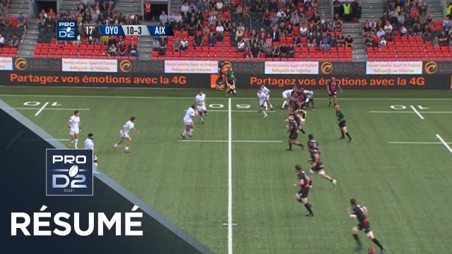 PRO D2 - Résumé Oyonnax-Provence Rugby: 46-23 - J8 - Saison 2018/2019