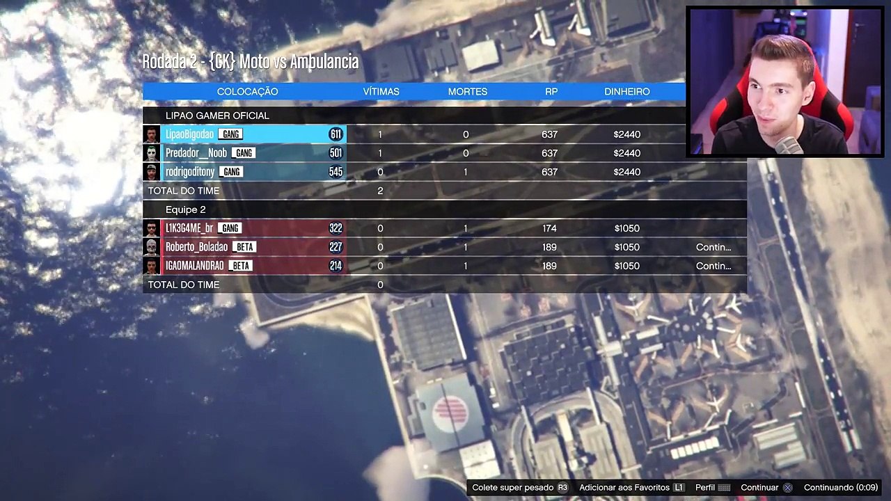 GTA V Online: MOTOS vs AMBULÂNCIA - #XAMA O SAMUUUU!!!