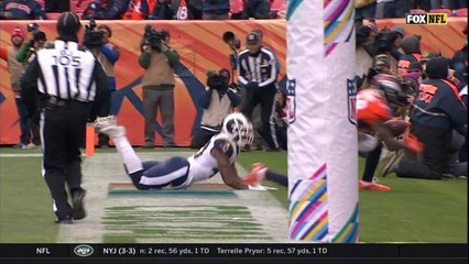 Thomas drags toe to complete impressive TD catch